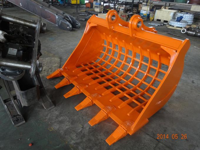 2000mm Width Backhoe Grapple Bucket Long Lifespan Heavy Duty Universal