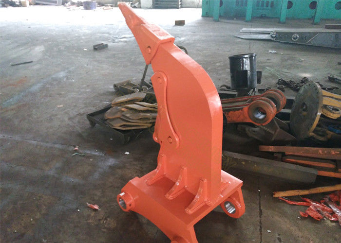 Hitachi ZX200 Multi Ripper Bucket , Mini Excavator Rake D9 Ripper Tooth