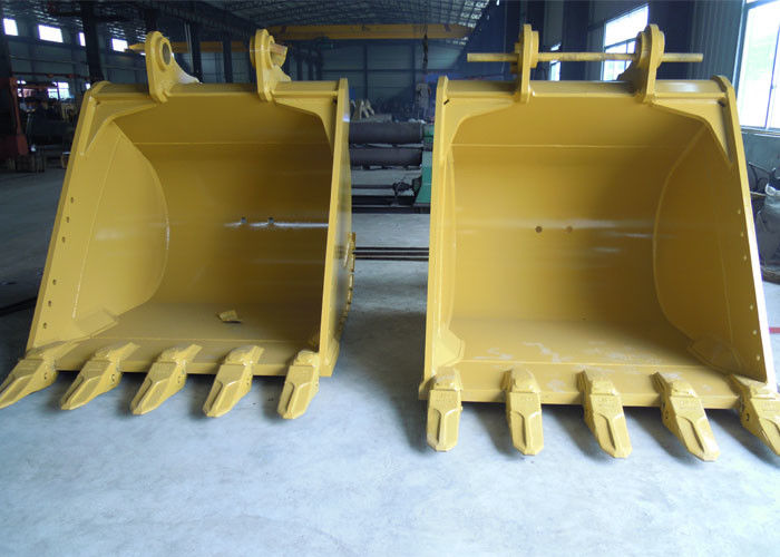 Tilting Heavy Duty Bucket , Mini Digger Buckets Wearable 20 Mm