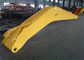 Komatsu Excavator Boom Stick Max Reach Cut Depth 16m Yellow Color Q345B Q690D
