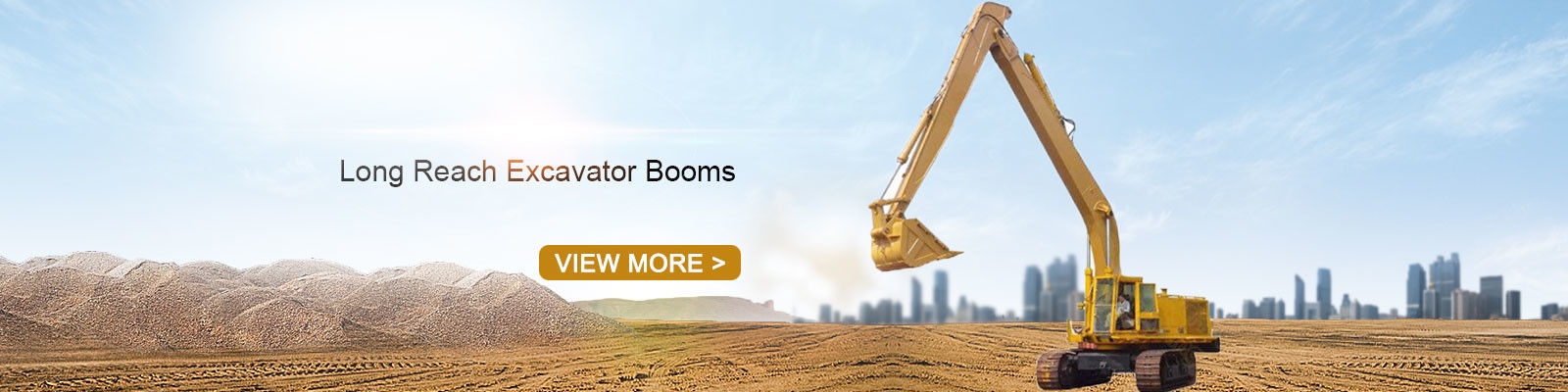 Long Reach Excavator Booms