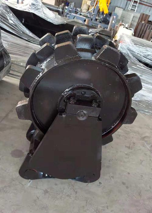 Customized Backhoe Compaction Wheel , Excavator Trench Compactor Easy