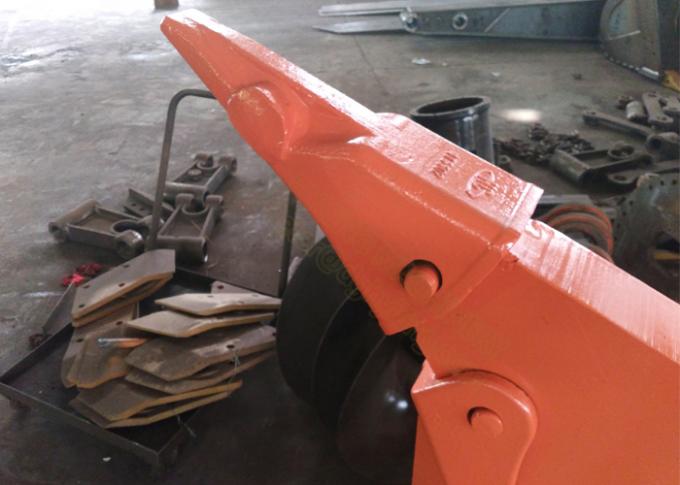 Hitachi ZX200 Multi Ripper Bucket , Mini Excavator Rake D9 Ripper Tooth ...