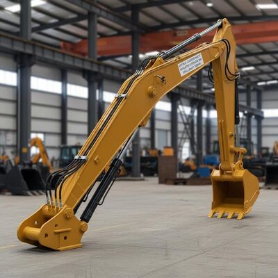 Without Counter Weight Excavator Extension Arm Total Length 16000mm Heavy Duty Construction Equipment Attachment