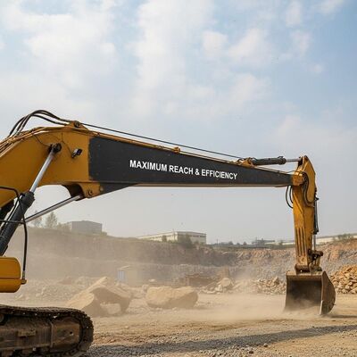 8500mm Boom Length Excavator Boom Arm Engineered for Maximum Reach and Enhanced Operational Efficiency
