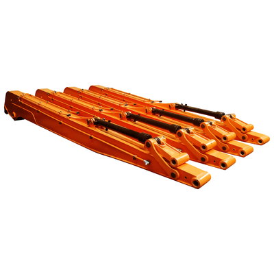 Excavator Long Reach Boom And Arm Total Length 18Meters For Dredging River Or Subway