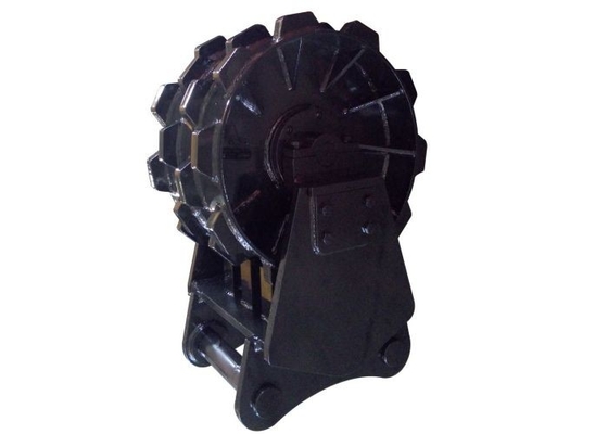 Custom Excavator Compaction Wheel With High Operating Efficiency Roller Compactors For 20Ton Crawler Excavator