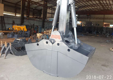 Professional Hydraulic Grapple Attachment , Hydraulic Grab Bucket  Double Cylinders