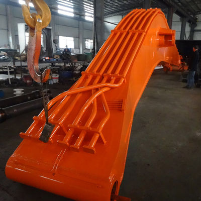 Hitachi Compatible Long Reach Boom with 34 Meters Maximum Length and Q345B Q690D Material for Dredging and Construction