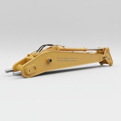 16000mm Total Length Excavator Boom Arm Without Counter Weight With 2300mm Middle Boom Length Designed for Excavation Equipment