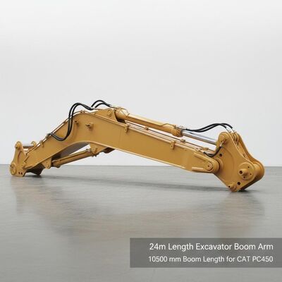 24m Length Excavator Boom Arm with 10500 mm Boom Length for CAT PC450