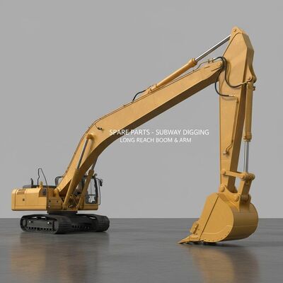 Spare Parts Long Reach Boom And Arm For Digging Subway