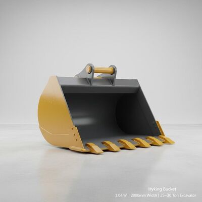 Excavator Tilt Bucket Hyking Bucket with 1.04m³ Capacity 2000mm Width for 25~30 Ton Excavator