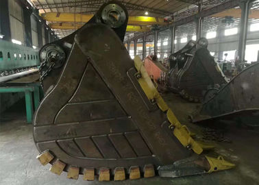 5 Cum Excavator Rock Bucket Construction Machinery Parts Wear Resistant For Digging