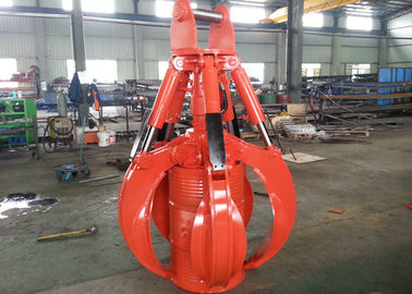 1100kg Orange Peeler Machine  0.57 Cum  Closed Volume Five Fingers Design Auxiliary Pipe